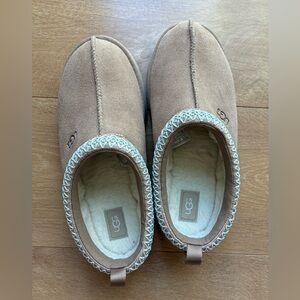 UGG Chestnut Brown Slip-On Shearling Slippers